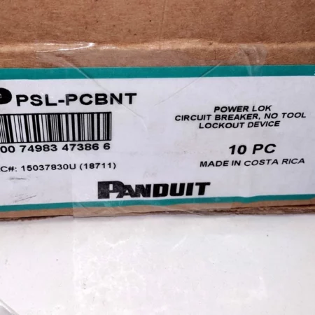 New Box Of 10 PANDUIT PowerLOK Circuit Breaker Lockout- PSL-PCBNT