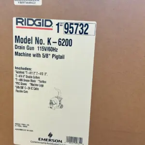 Ridgid Drain Gun machine
