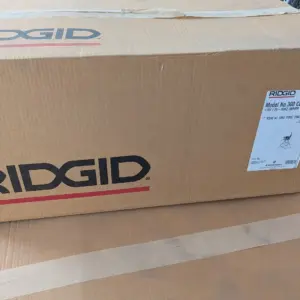 NEW Ridgid 15682 300 Complete (38 RPM) 1/8″ – 2″ 1/2 HP Pipe Threading Machine- Free Ship Lower 48 state